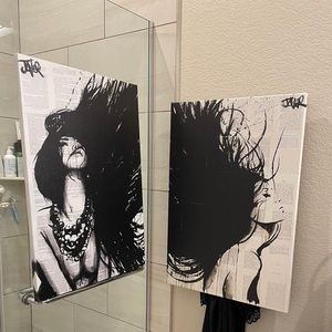Set 2 Loui Jover prints/art - Amazonia New Mistral
